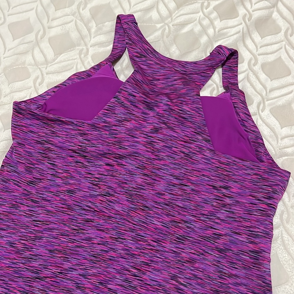 Purple Racer Back Dress - Picture 7 of 12